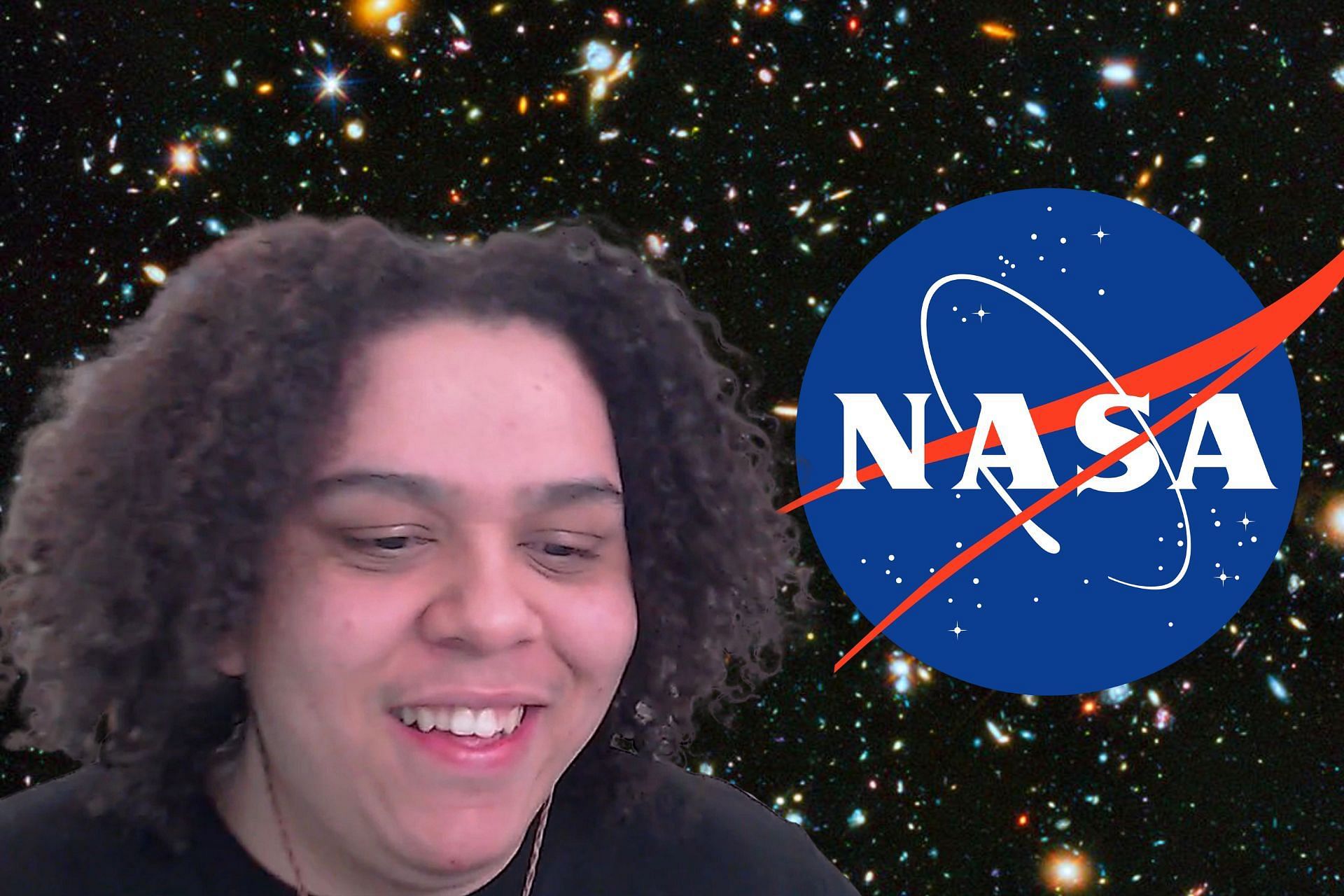 Zoil reacted to NASA&#039;s recent livestream (Image via Sportskeeda)