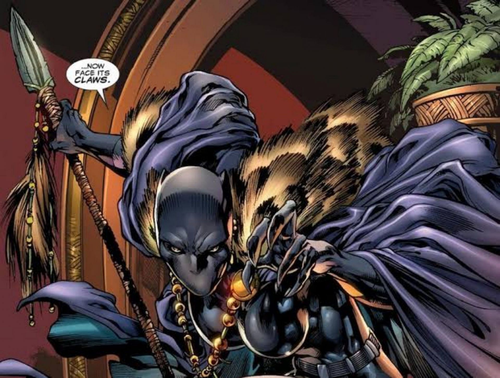 Shuri as Black Panther in the comics (Image via Marvel Comics)