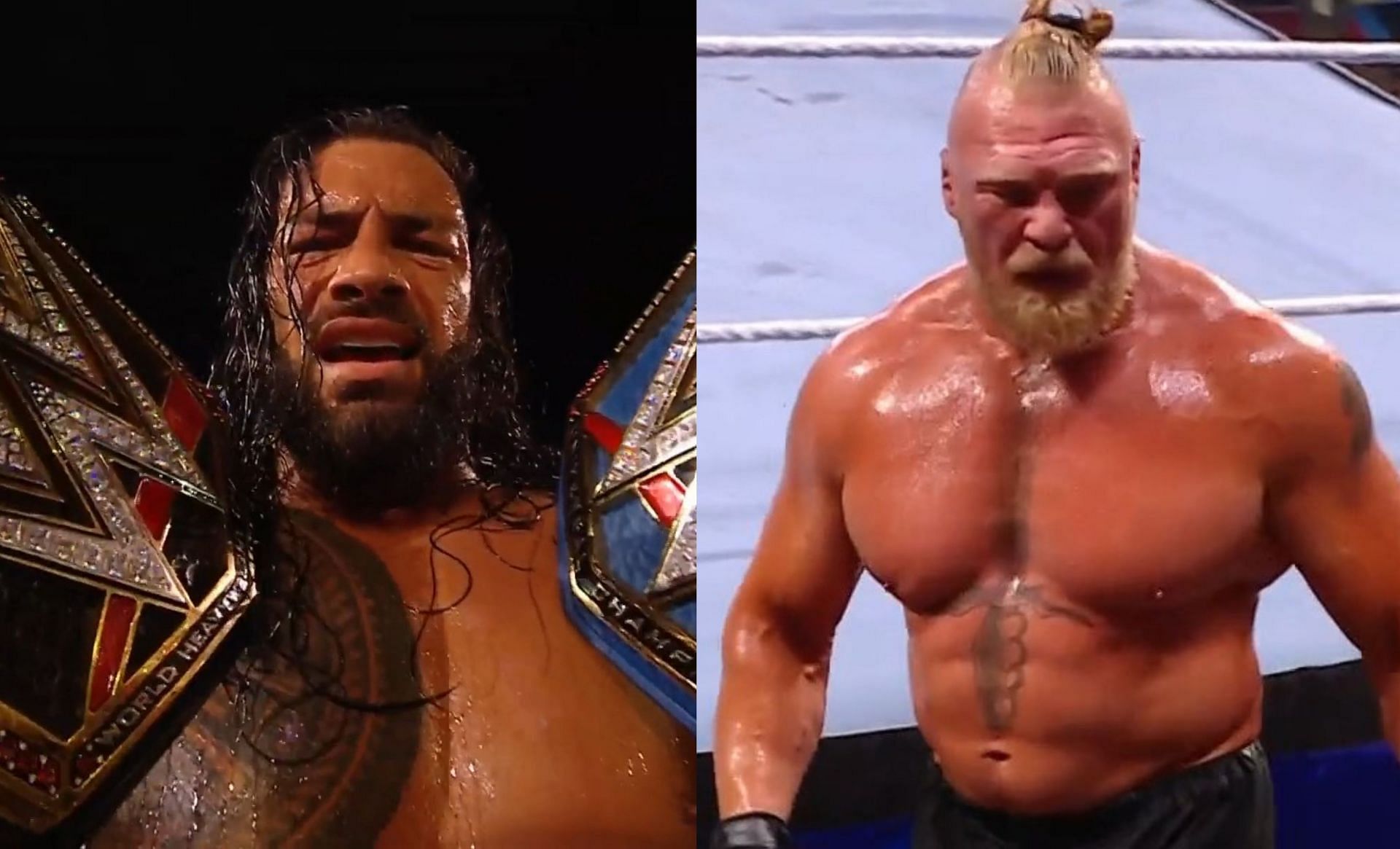 WWE SummerSlam में रोमन रेंस और ब्रॉक लैसनर ने फैंस का दिल जीता