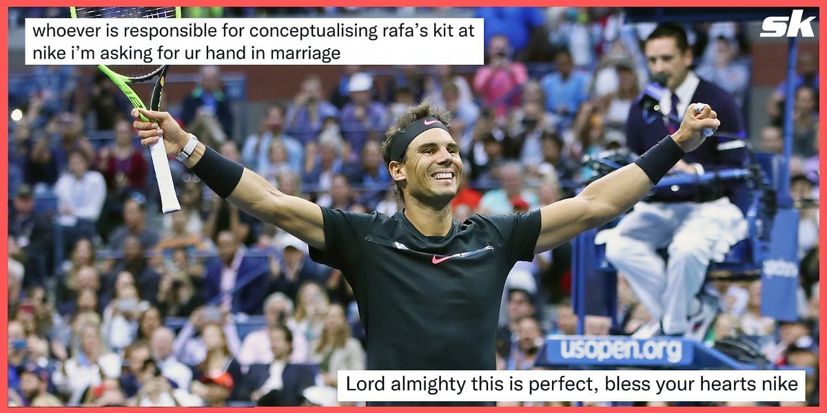 Nadal has worn some of the most iconic outfits at Flushing Meadows