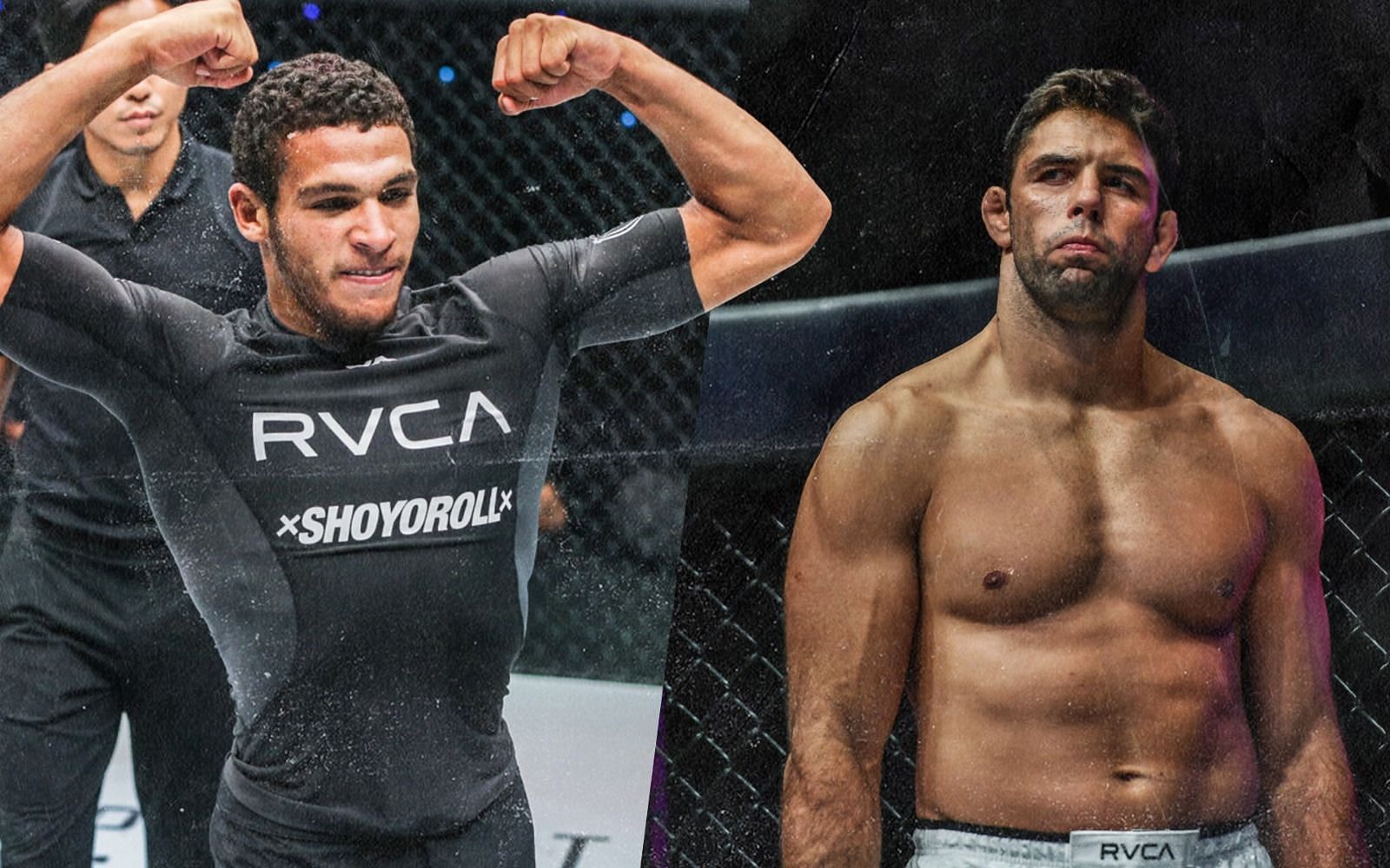 (left) Tye Ruotolo&#039;s is ready to kill according to (right) Marcus &#039;Buchecha&#039; Almeida [Credit: ONE Championship]