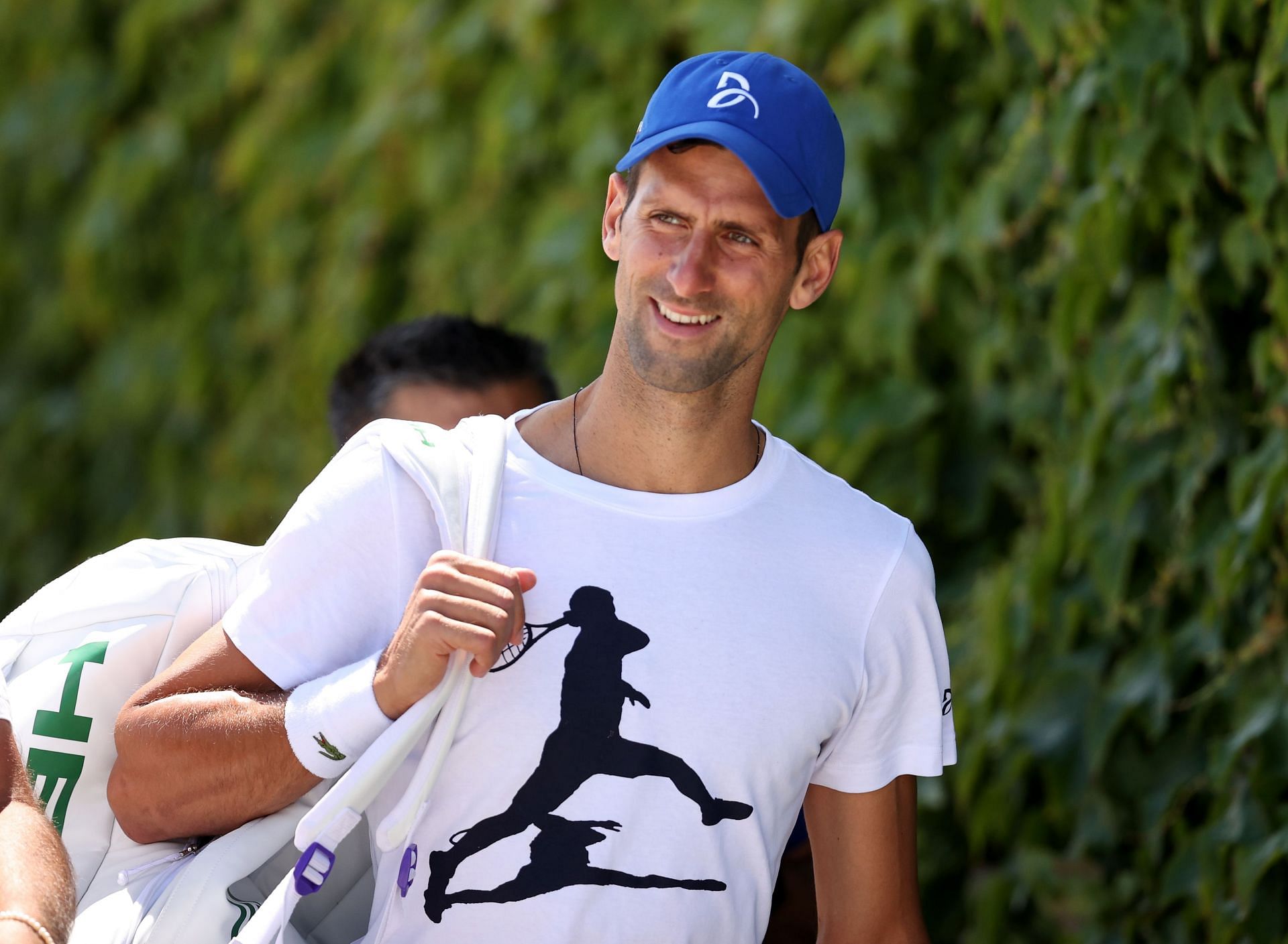 Novak Djokovic takes on Nick Kyrgios in the final at Wimbledon on Sunday