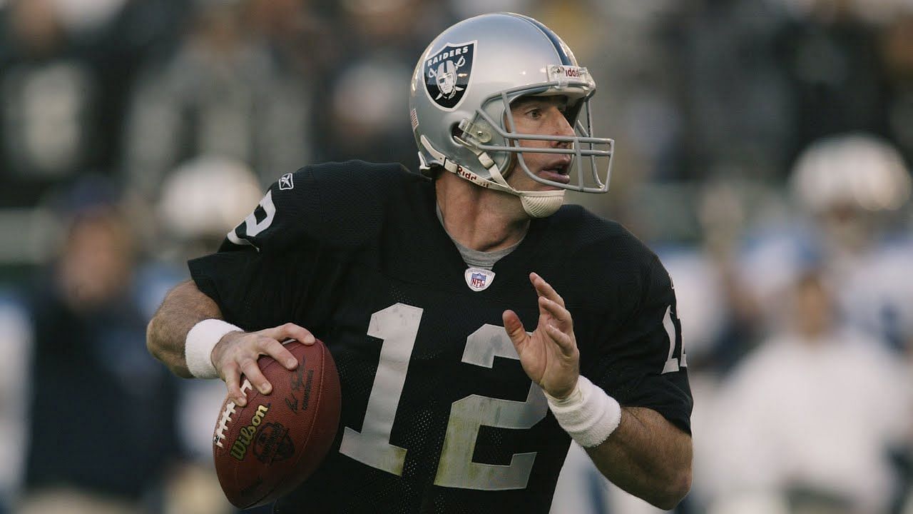 Rich Gannon with the Oakland Raiders