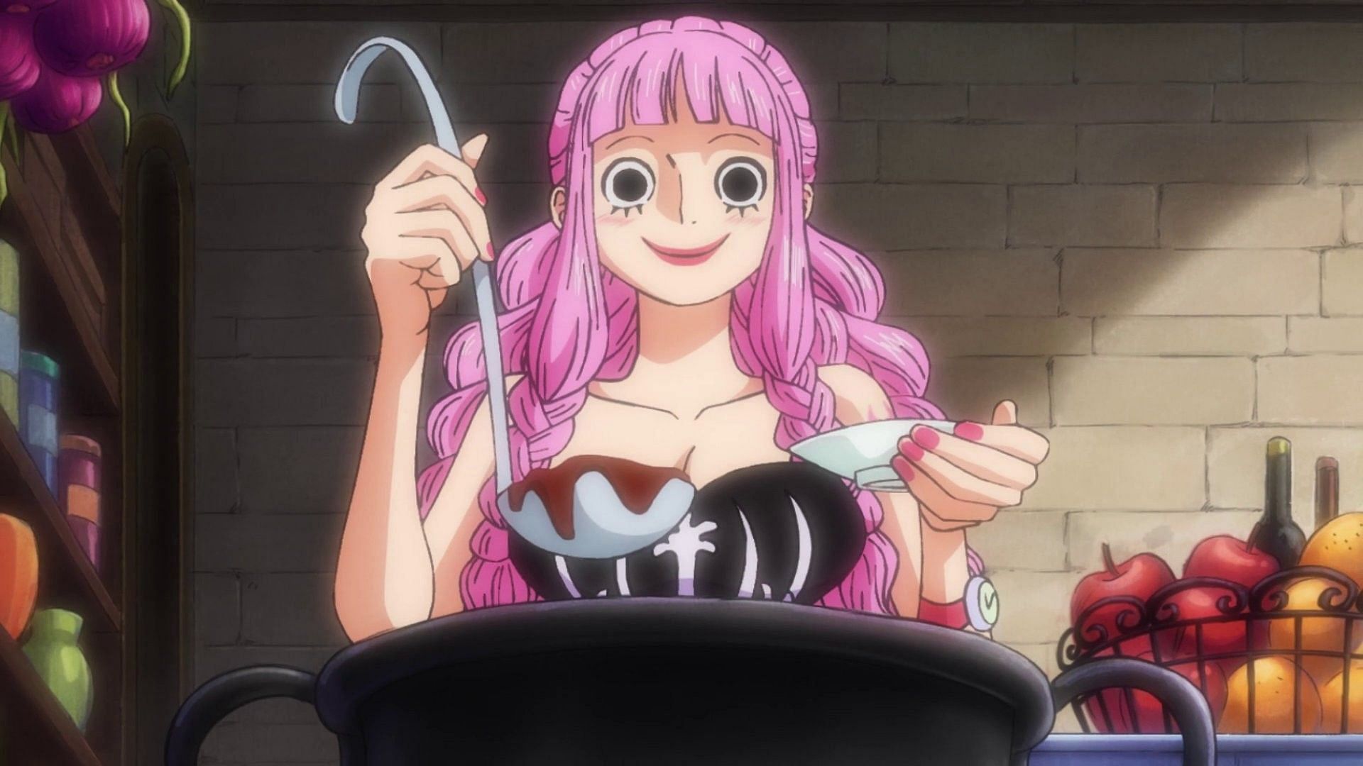 Perona loves cute animals and zombies (Image via Eichiiro Oda/Shueisha, Viz Media, One Piece)