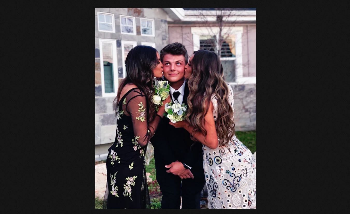 Zach Wilson with Breanna Penrod and Brynn Hiatt | Instagram