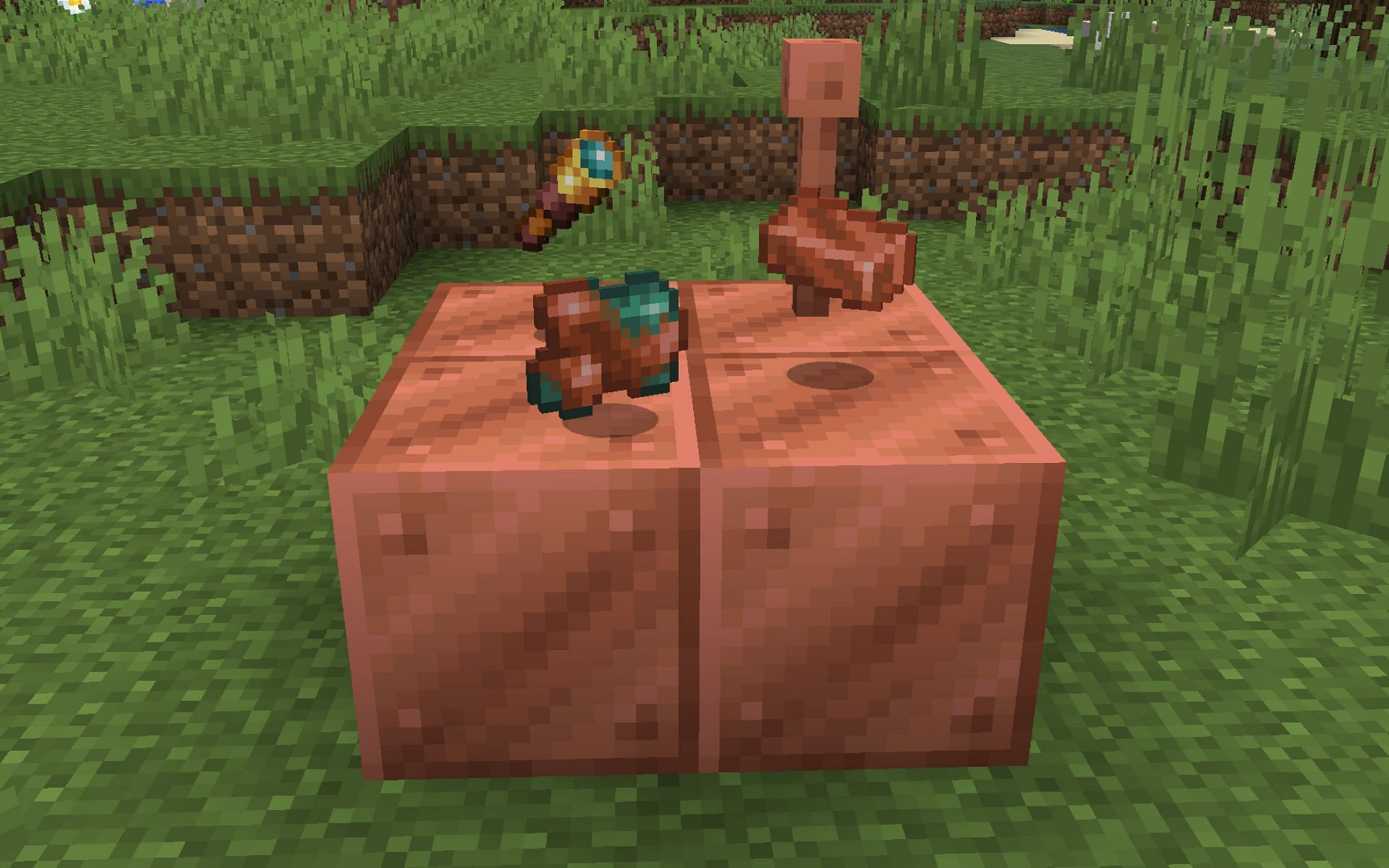 All kinds of copper and their uses in the game (Image via Minecraft 1.19 update)