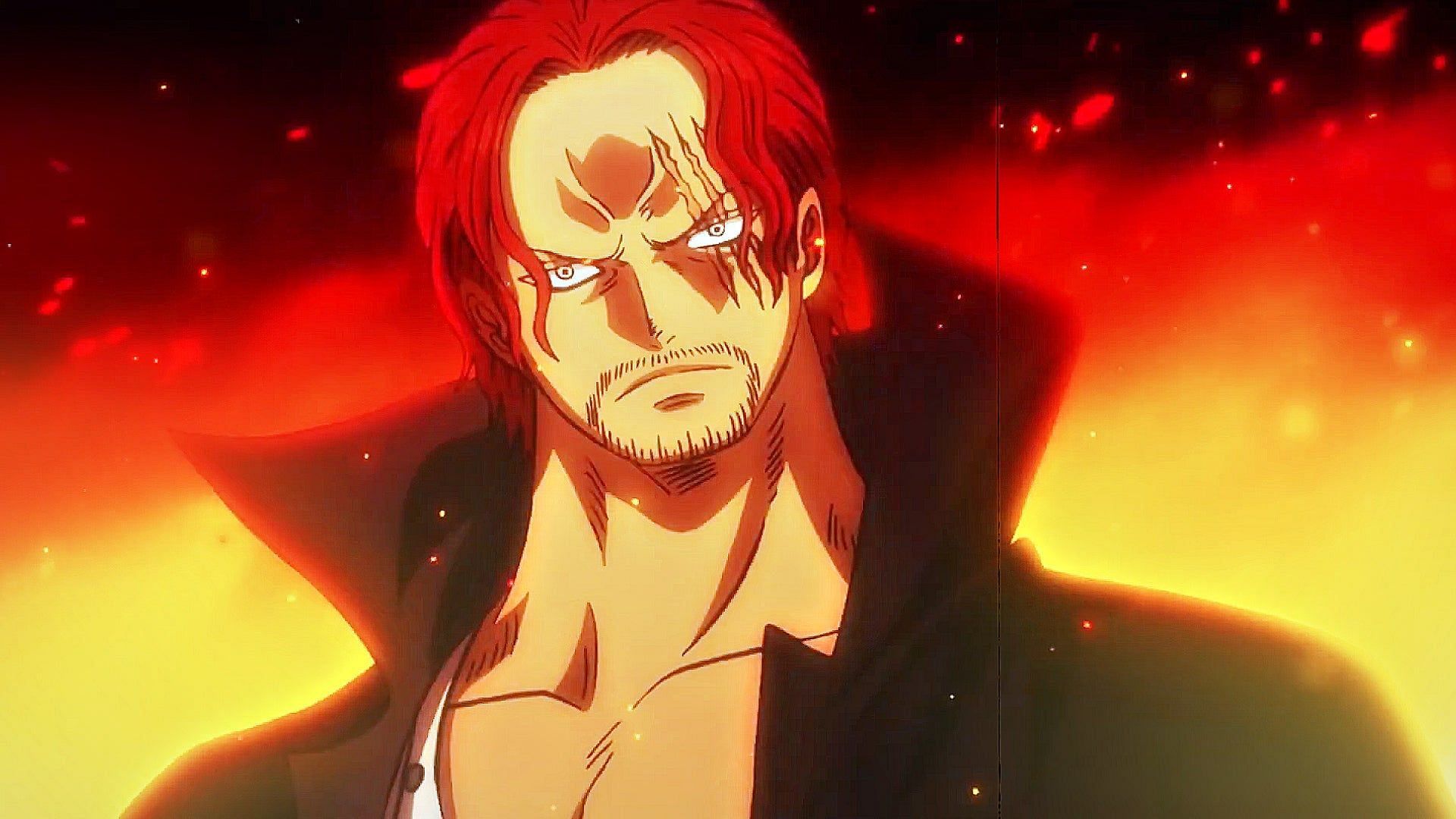 Shanks&#039; return is dominating social media discussions among fans following One Piece Chapter 1054&#039;s unofficial release (Image via Eiichiro Oda/Shueisha, Viz Media, One Piece)