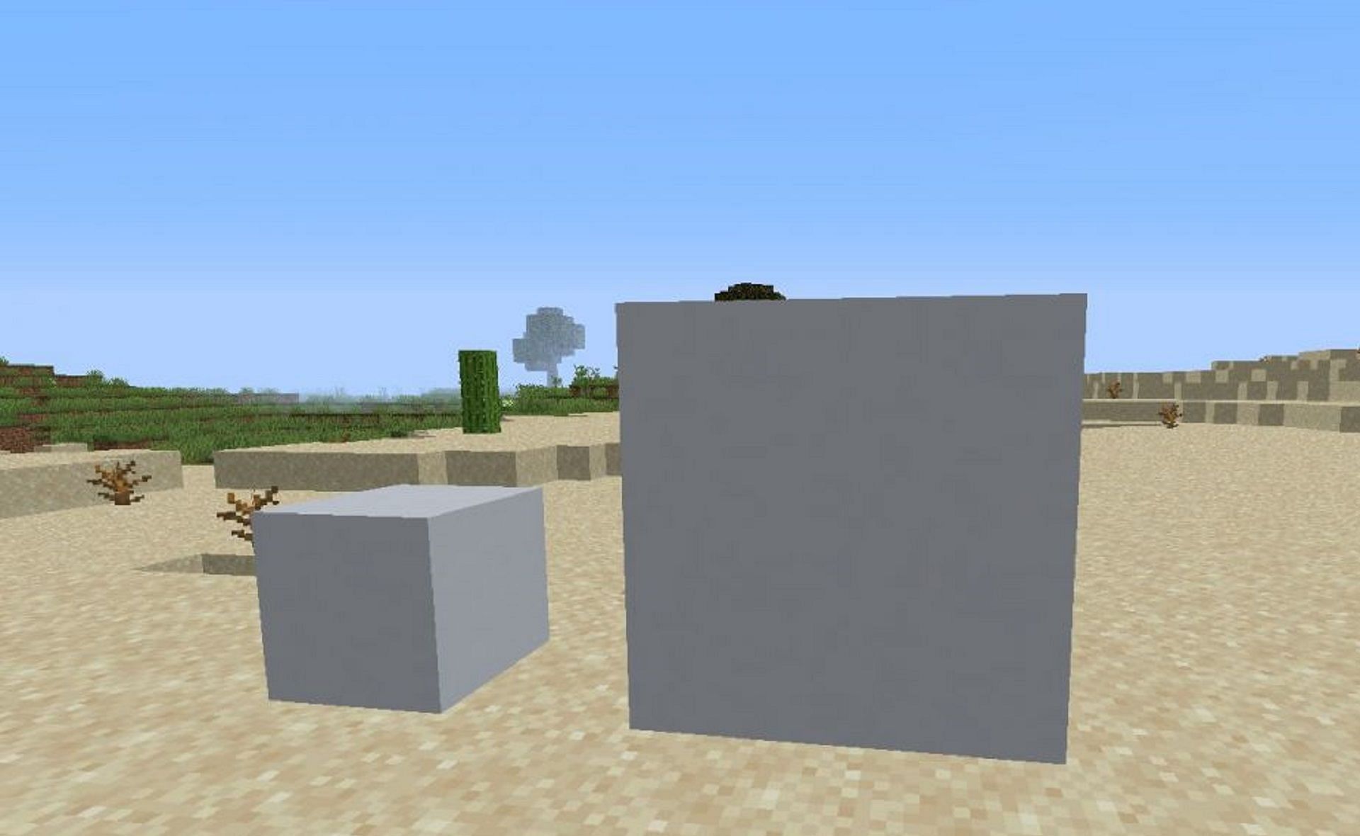 White concrete blocks in Minecraft (Image via Mojang)