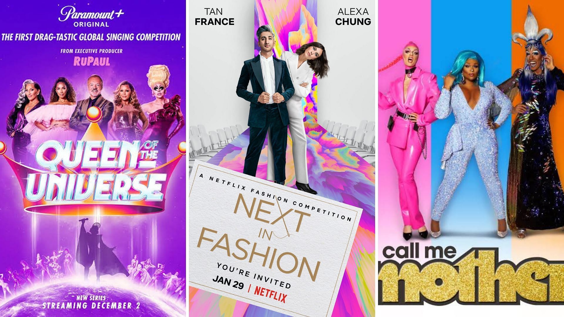 Reality TV shows like RuPaul&#039;s Drag Race (Images via IMDb and Rotten Tomatoes)
