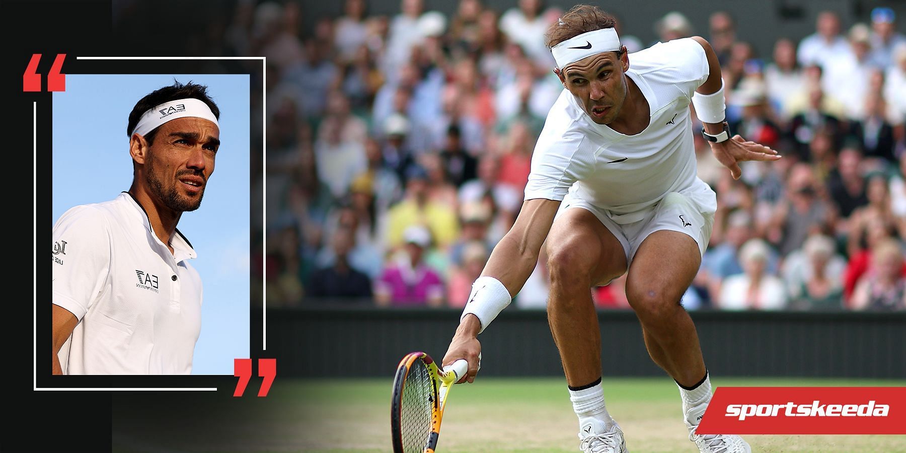 Fabio Fognini doesn&#039;t believe Nadal was injured.