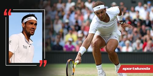 Fabio Fognini doesn't believe Nadal was injured.