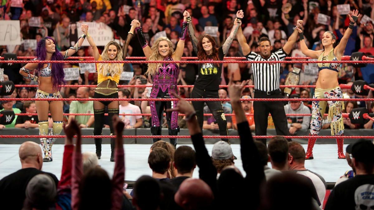 The excitement was visible on Banks and Bayley&#039;s faces