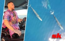 Watch: Conor McGregor shares incredible marine life videos while yachting to Ibiza for his birthday