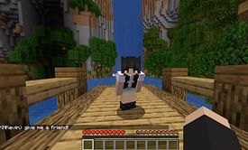 Minecraft Redditor codes a friend in-game to make their world less lonely