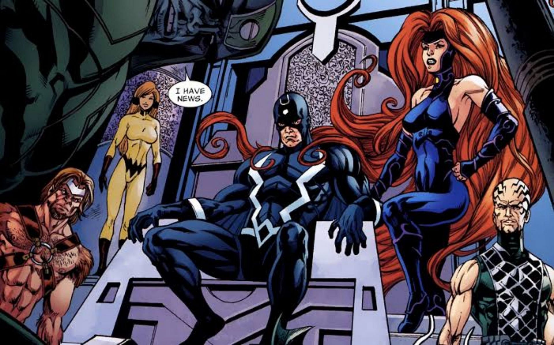 A panel from the Inhumans comics (Image via Marvel Comics)