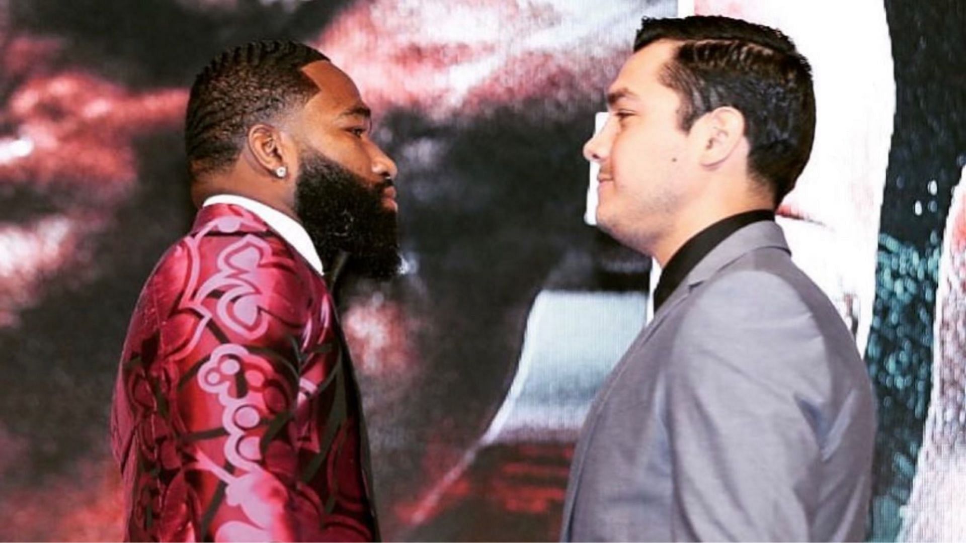 Adrien Broner (left), Omar Figueroa Jr. (right) [image courtesy of Instagram, @adrienbroner]