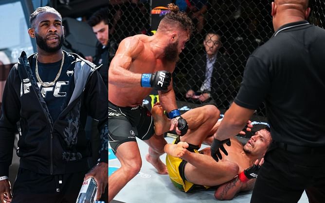 Aljamain Sterling believes Rafael Fiziev vs. RDA stoppage was "way too quick"