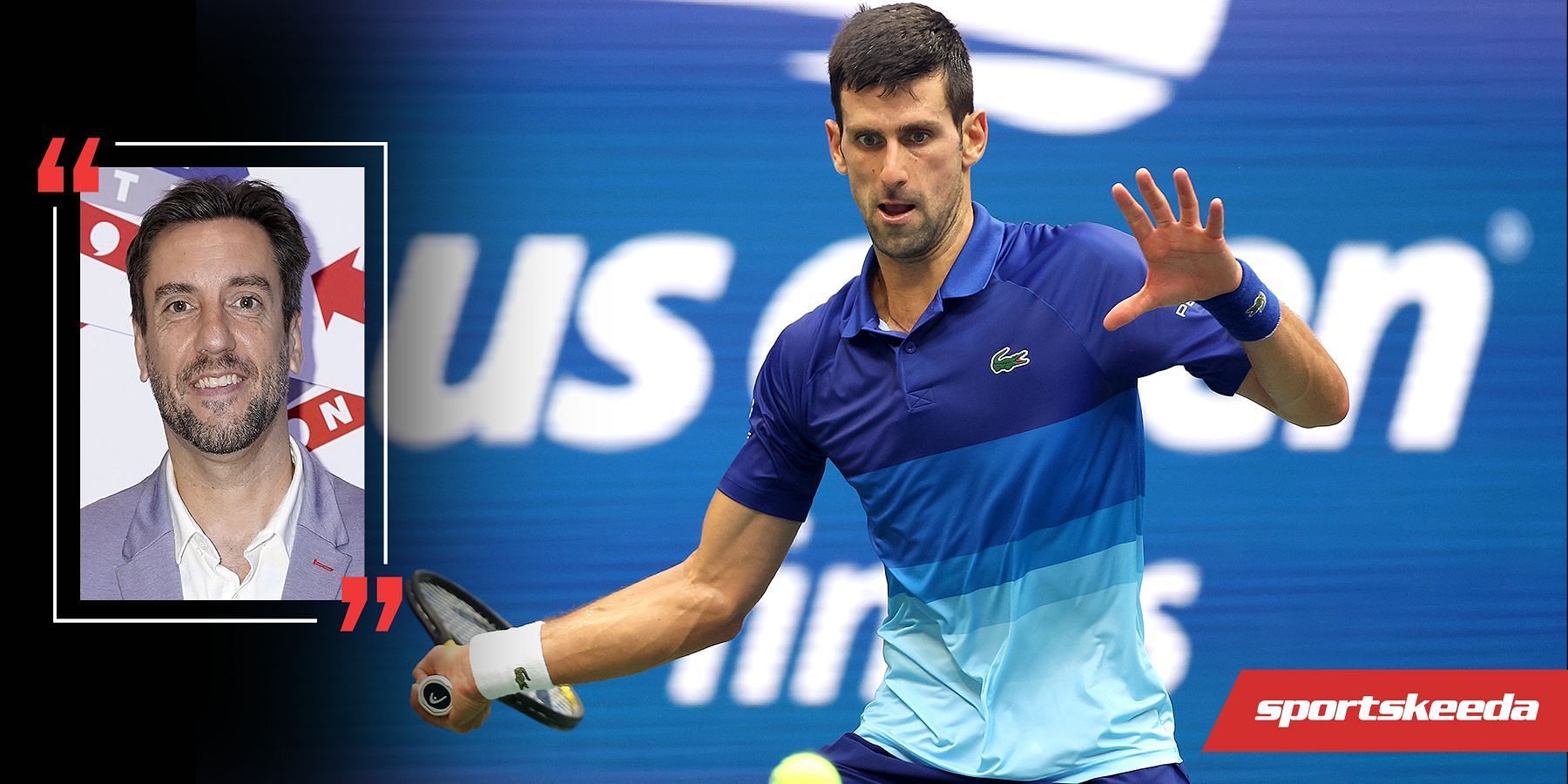 Clay Travis has said that Novak Djokovic not being allowed to play in the US Open doesn&#039;t make sense.