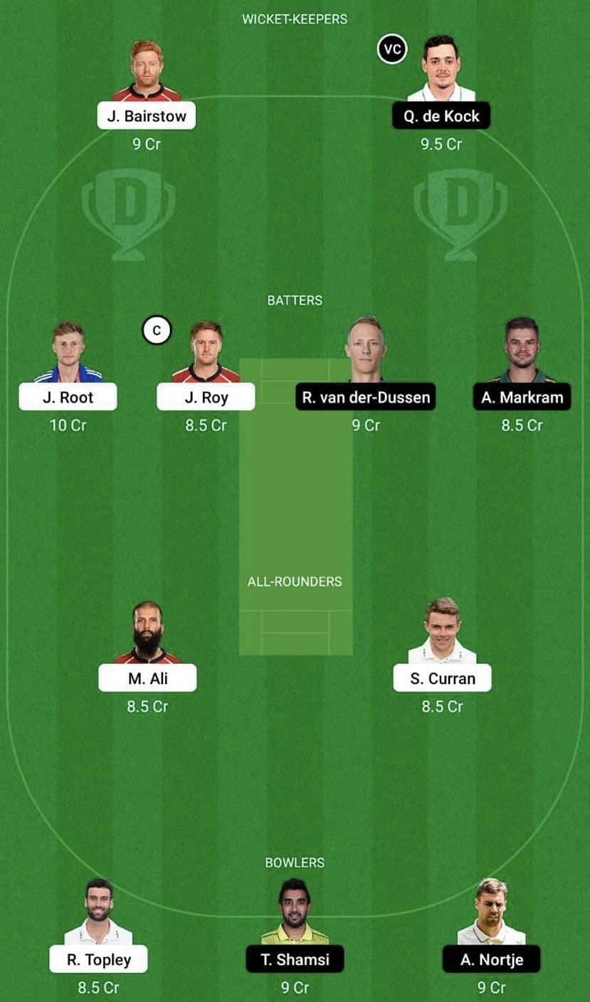 ENG vs SA Dream11 Fantasy Tip #2 - 3rd ODI.