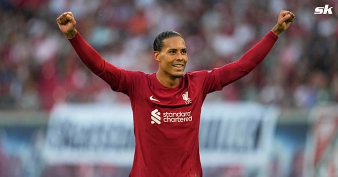 "We spoke about it" - Virgil van Dijk suggests he convinced Liverpool star to sign contract extension