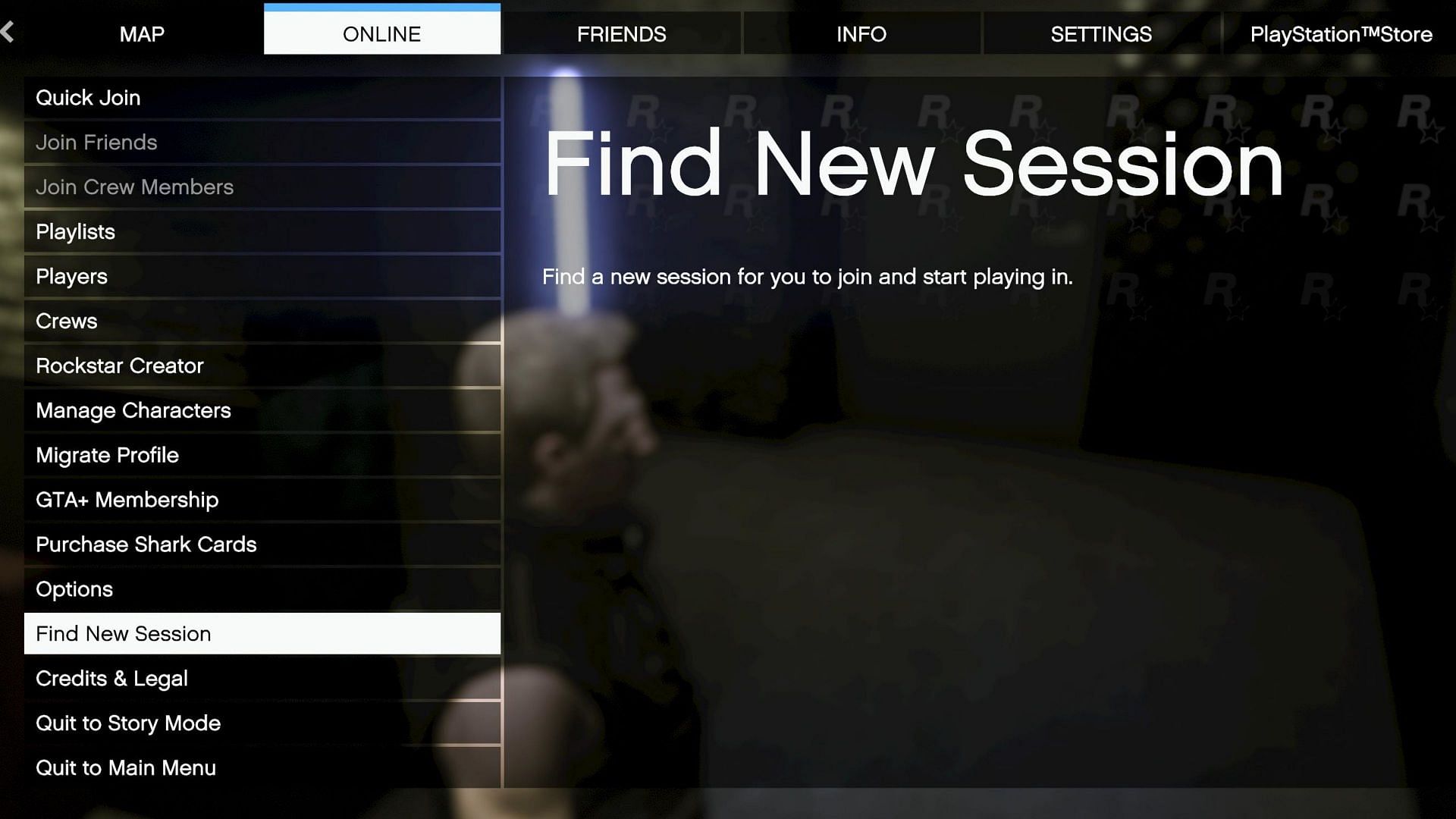 GTA Online – Create/Join A Private Session