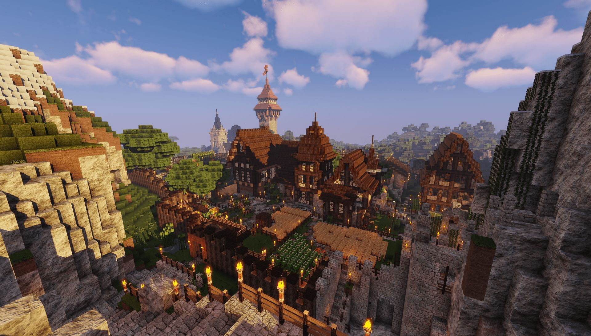 A keep in Medieval MC (Image via Mojang)