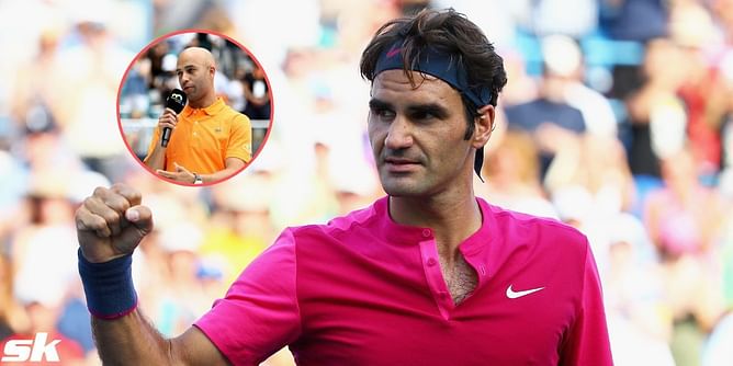 "I’m still shocked by some of the things he did" - James Blake on Roger Federer's greatness