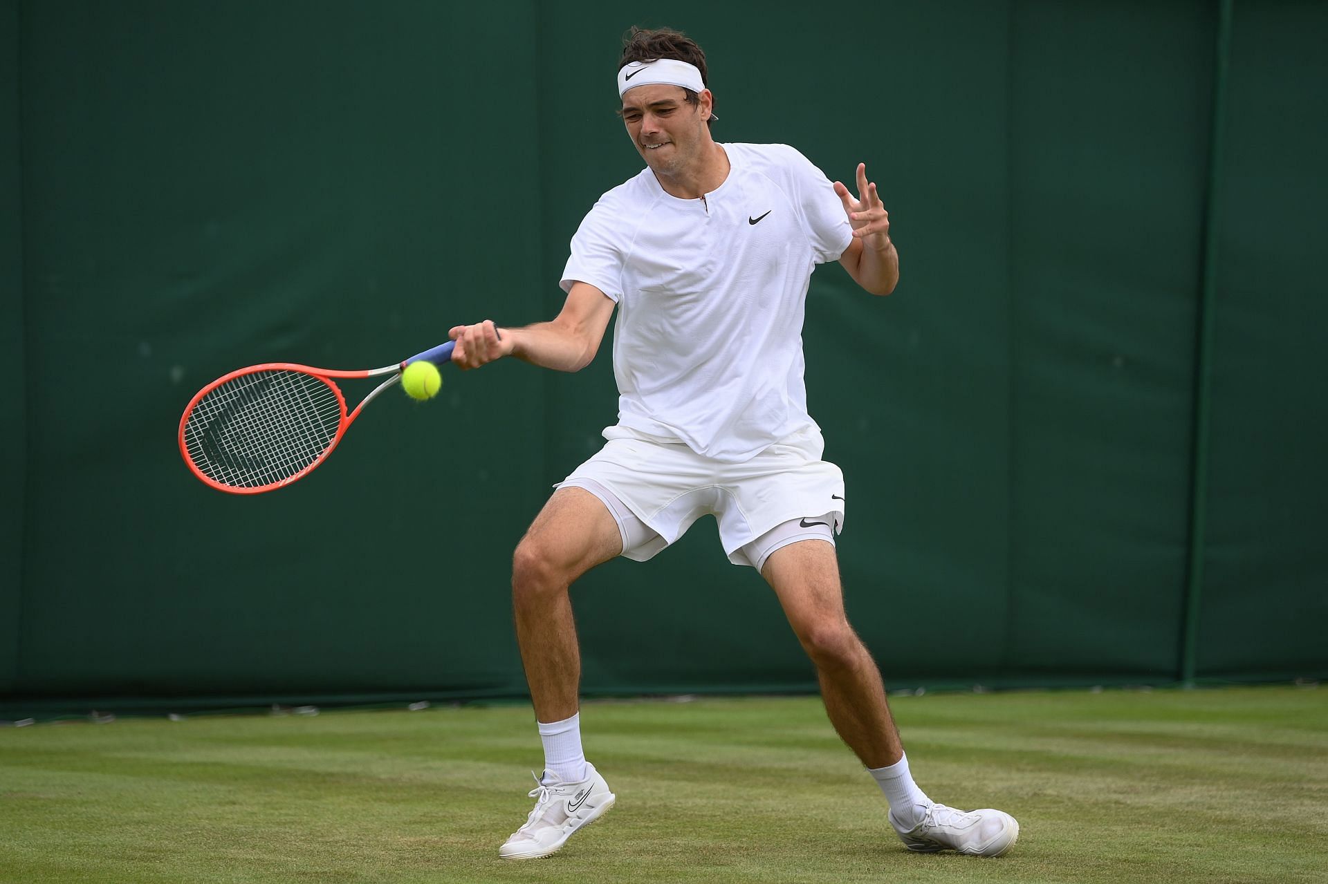 Taylor Fritz at the 2022 Wimbledon Championships