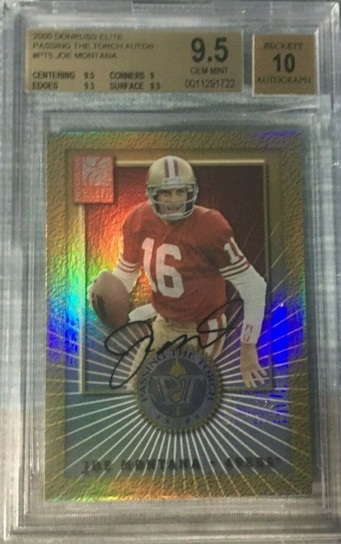 Top 10 Most Valuable Joe Montana Rookie Cards Photos, Price, How and