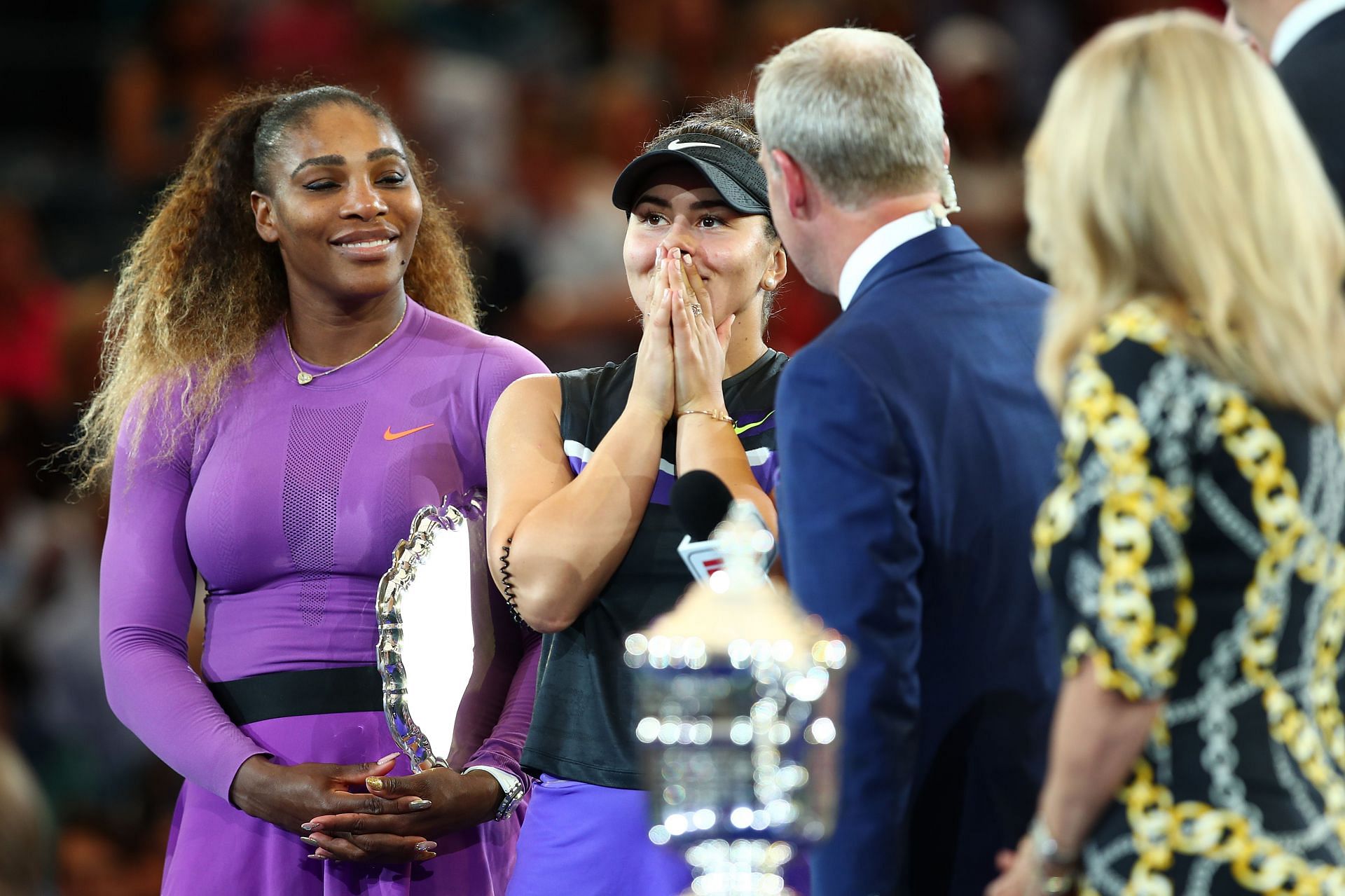 Bianca Andreescu beat Serena Williams to capture her first Grand Slam title at the US Open in 2019