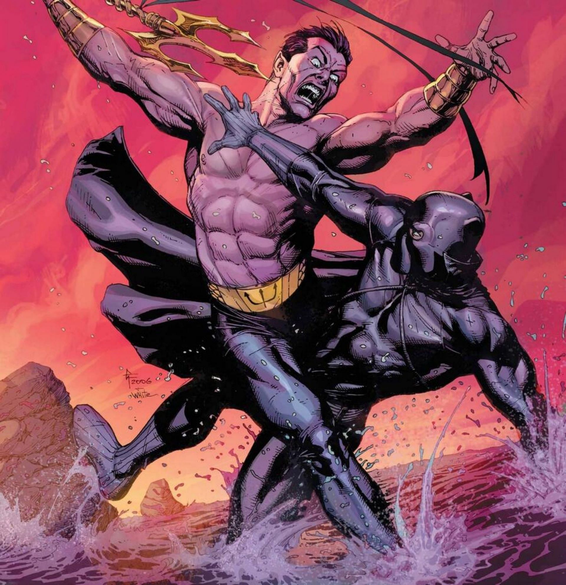 Namor vs Black Panther (Image via Marvel Comics)