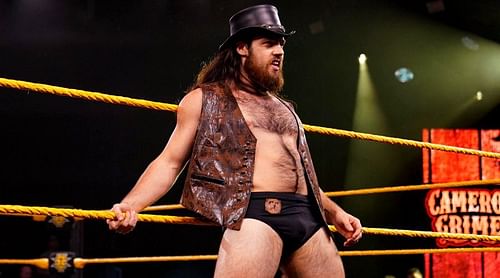 Cameron Grimes challenged Bron Breakker for the NXT Championship at Great American Bash