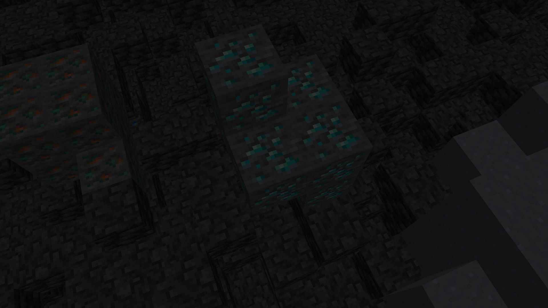 Diamonds and other ores can be easily found via this resource pack (Image via Mojang)