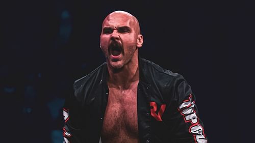 FTR's Dax Harwood at an AEW Dynamite event in 2022 (credit: Jay Lee Photography)