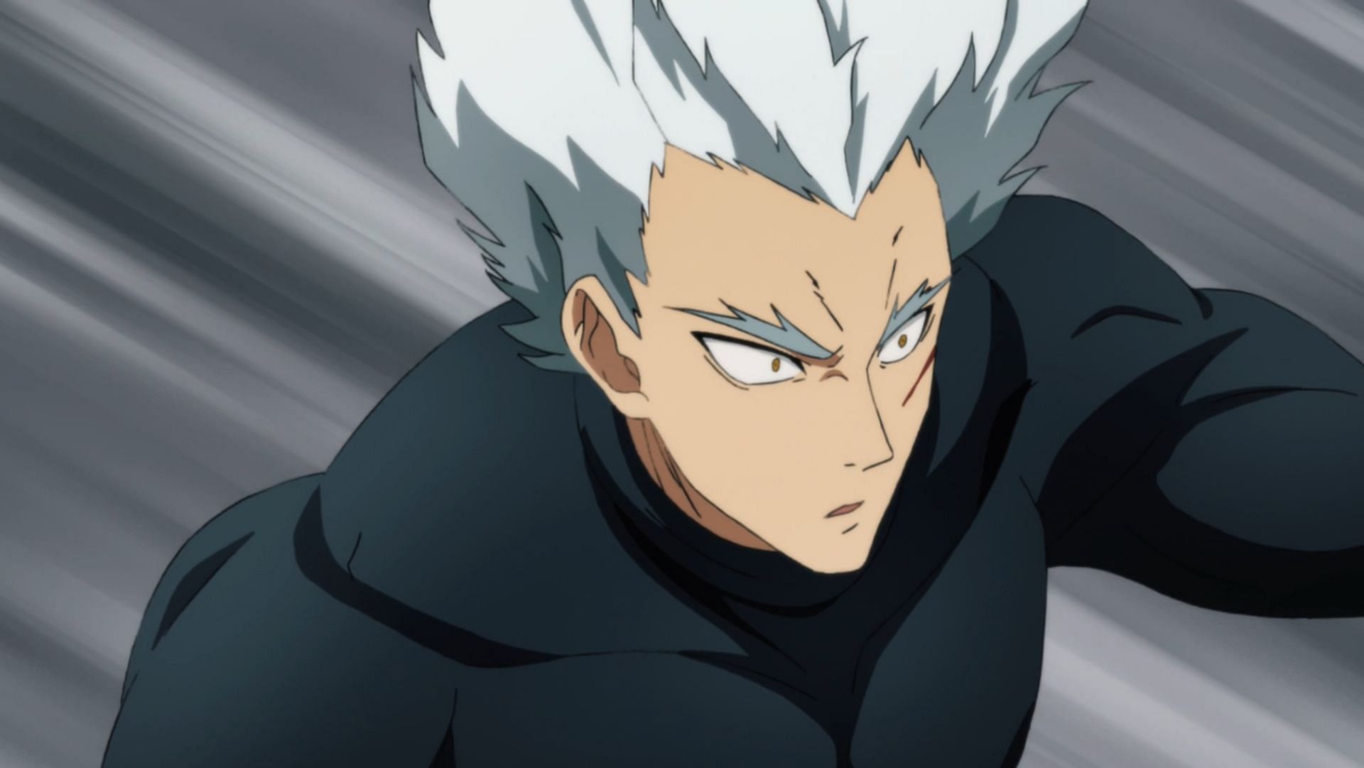 Garou, as seen in the anime One Punch Man (Image via Madhouse)