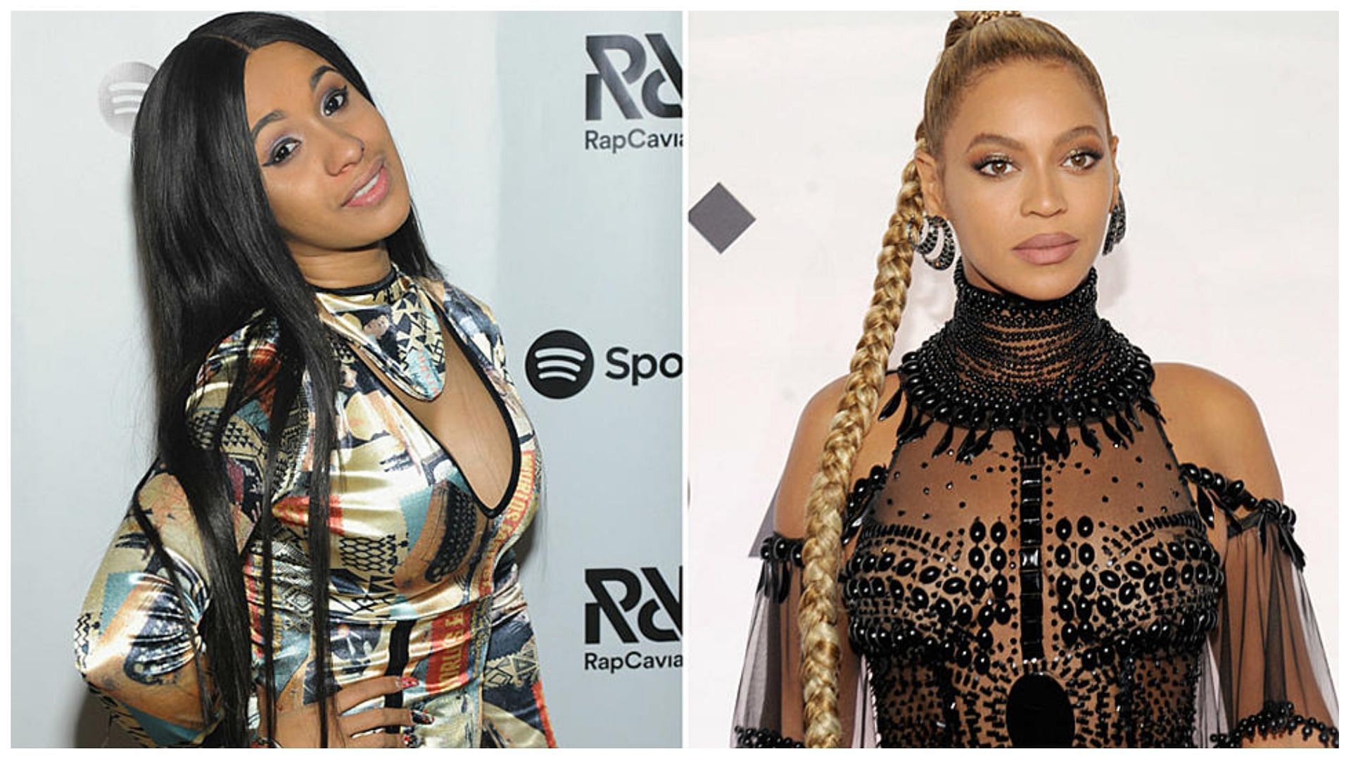 Cardi-B&#039;s appearance in Beyonce&#039;s TikTok video sparks collab rumours (image via Getty images/Timothy Hiatt and Brad Barket) 