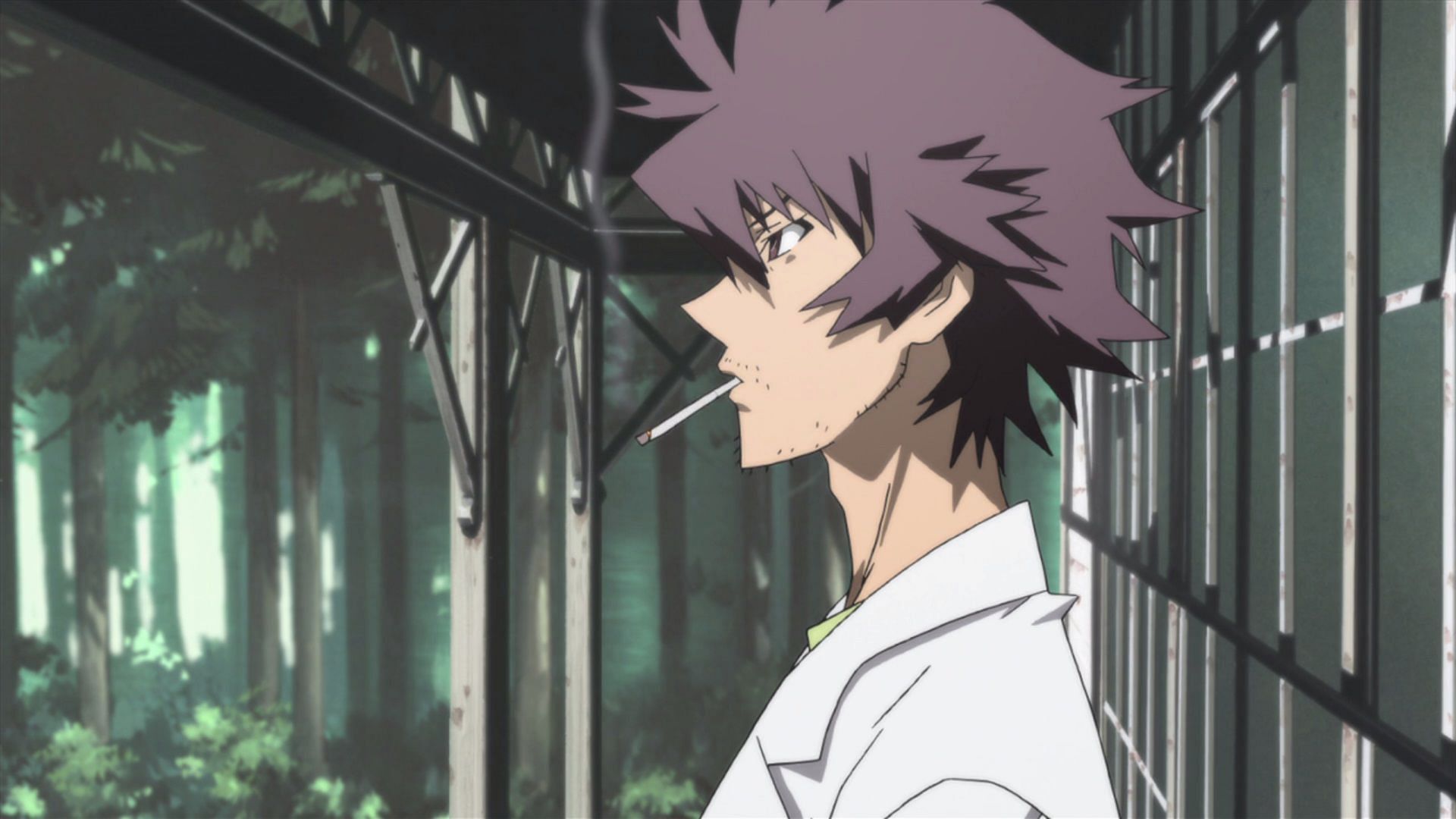 Toshio Ozaki as shown in the anime (Image via Shiki)