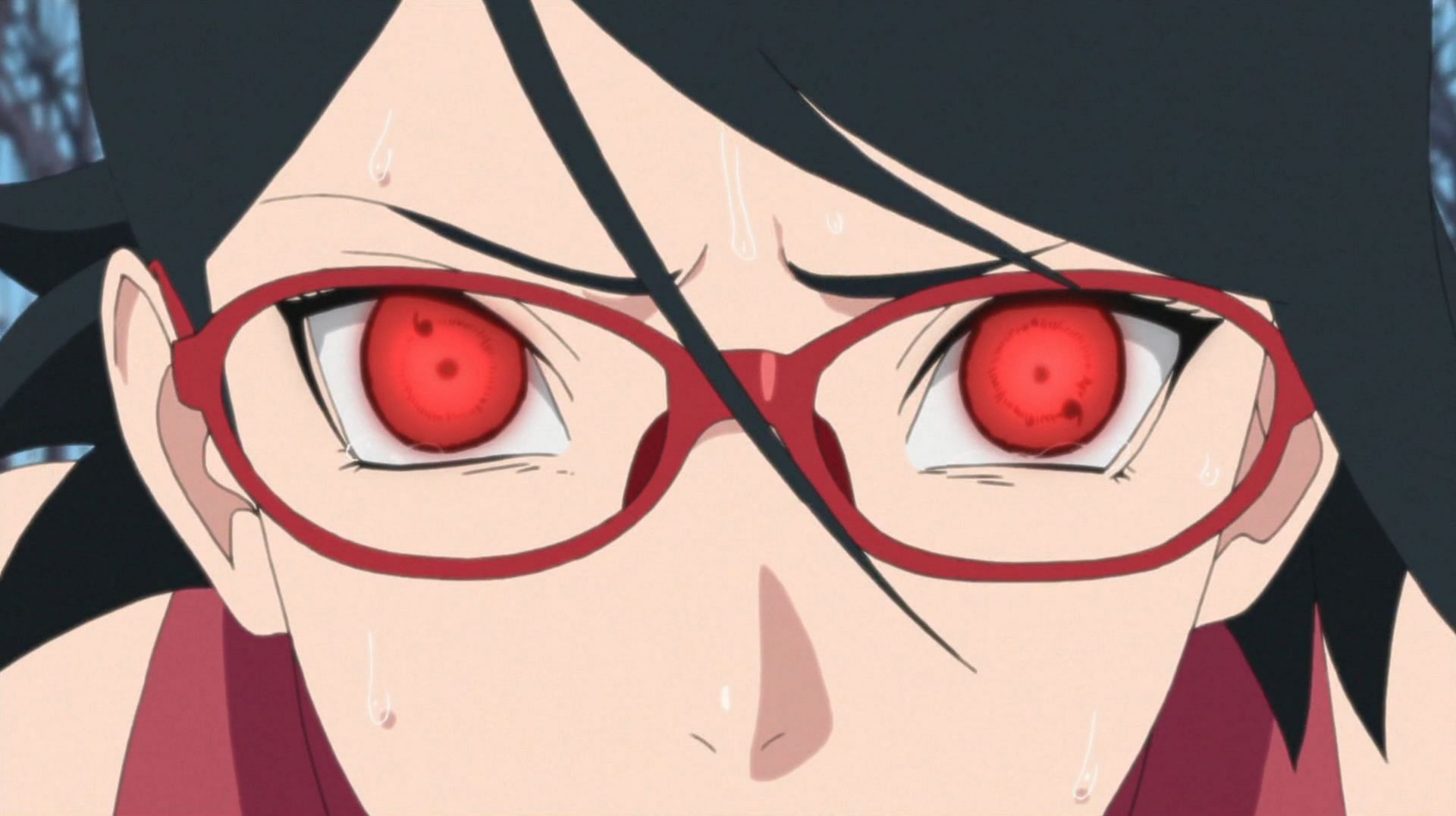 Sarada Uchiha, The day Naruto became Hokage