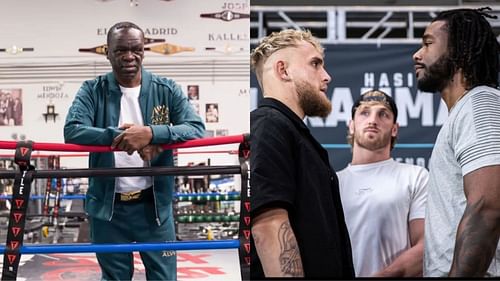 Jeff Mayweather (@therealjeffmayweather), Jake Paul and Hasim Rahman Jr. (@showtimeboxing) [images courtesy of Instagram]