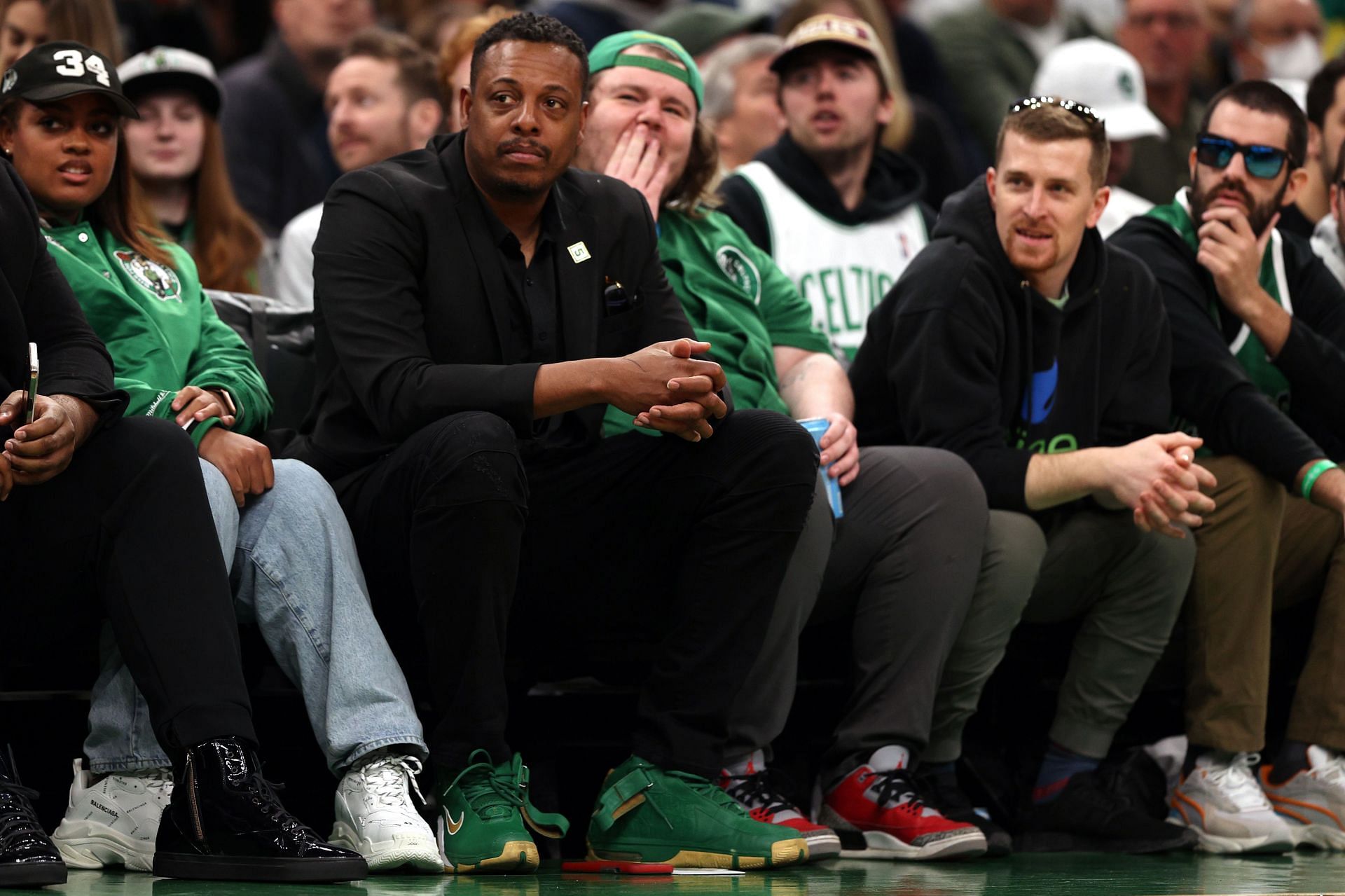 Paul Pierce was an NBA champion with the Celtics in 2008.