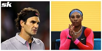 Active tennis players above the age of 40 ft. Roger Federer and Serena Williams