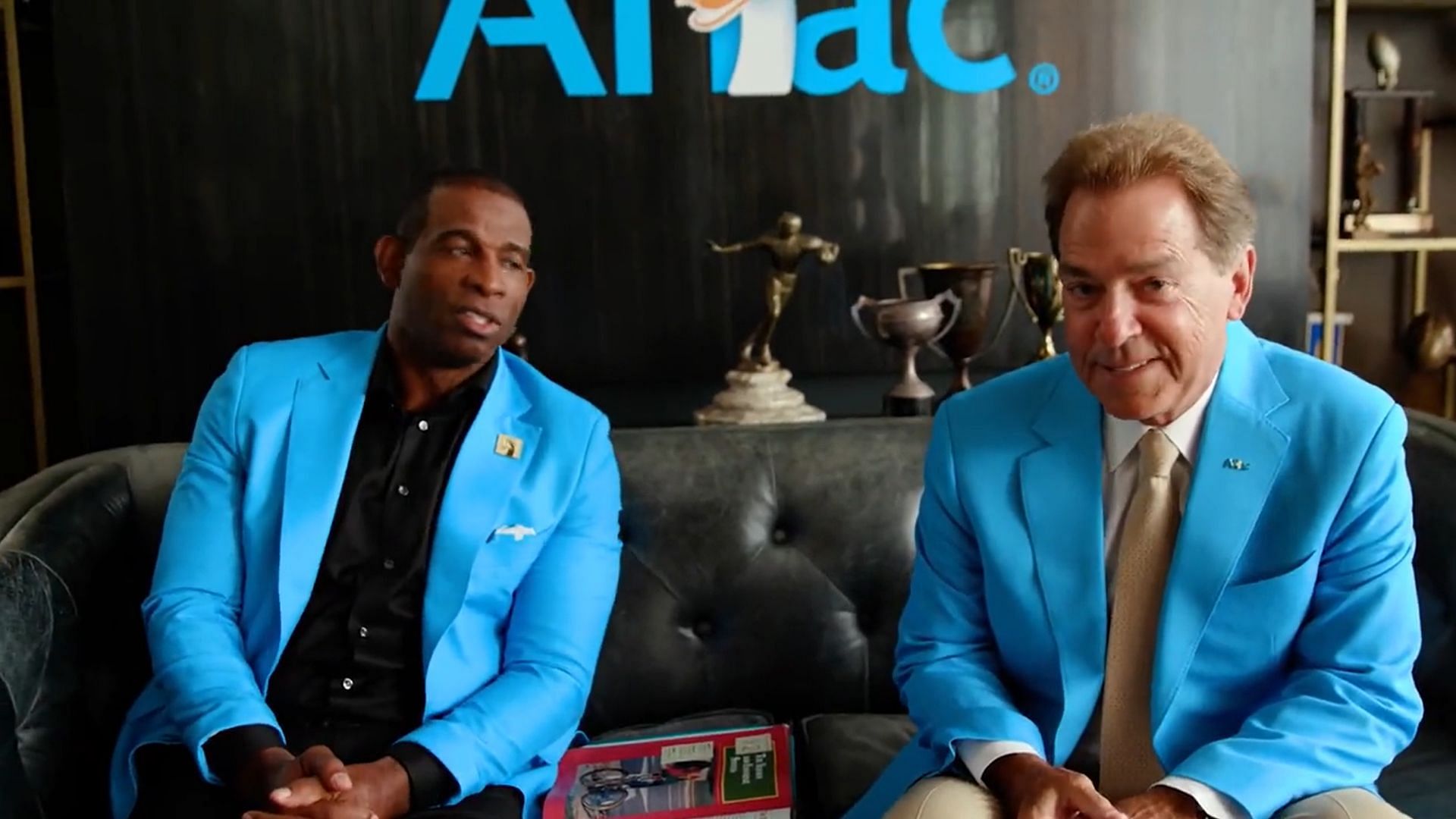 Watch Deion Sanders and Nick Saban squash beef over NIL deals to work