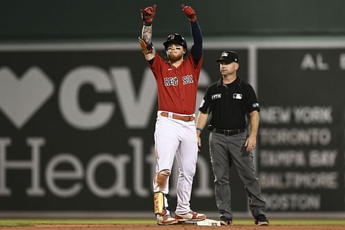 Milwaukee Brewers v Boston Red Sox