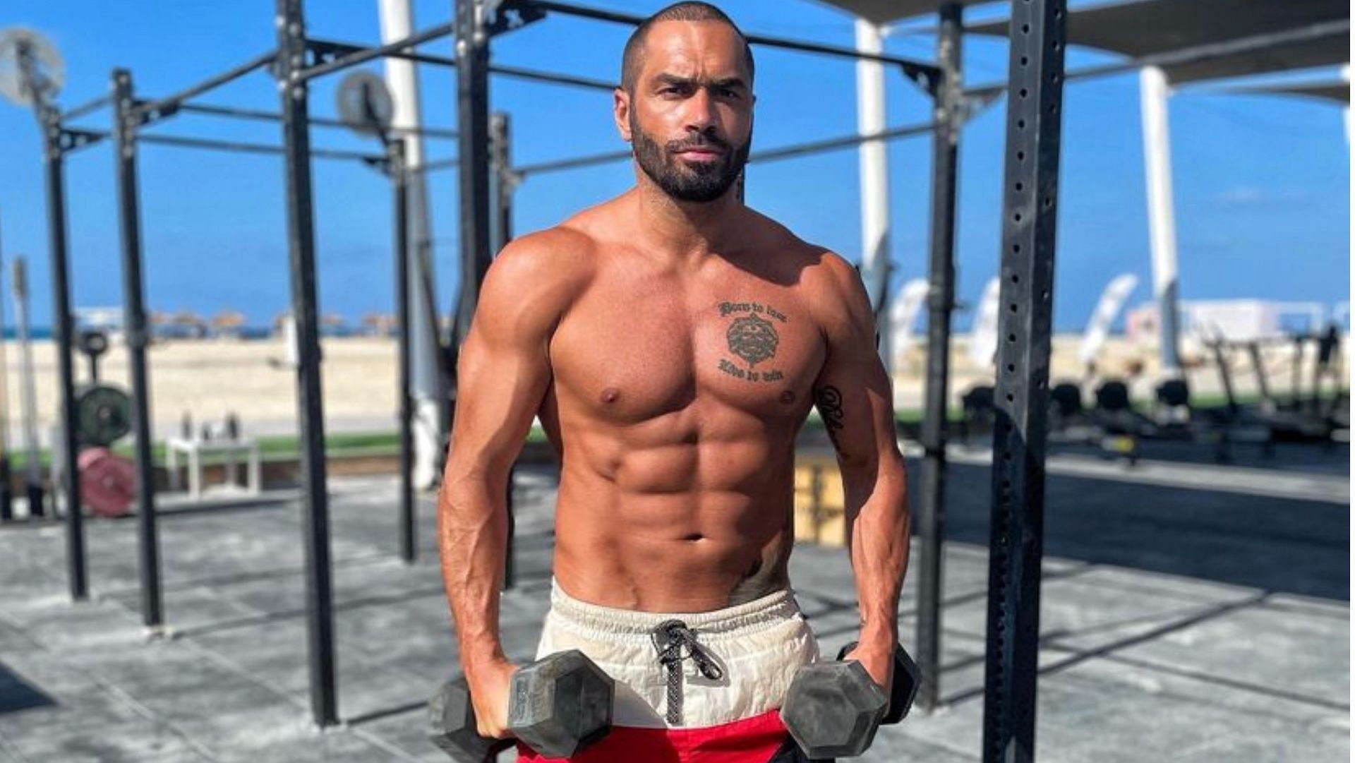 Lazar Angelov&#039;s believes in a proper workout and diet routine for peak fitness and athletic excellence. (Image by @lazar_angelov_official via Instagram)