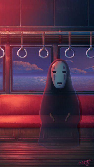 Tea no face  Studio ghibli art Ghibli artwork Ghibli art