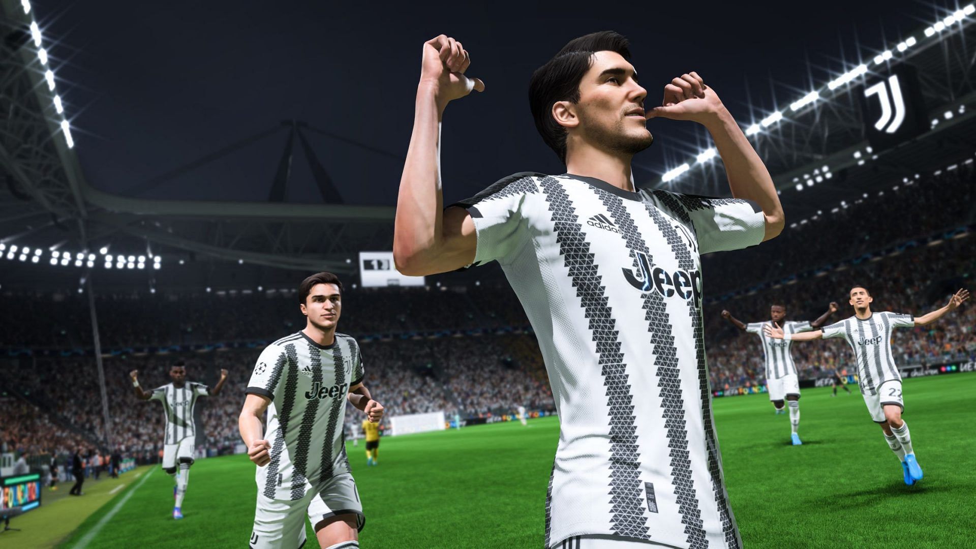 Juventus is making a comeback after three years in FIFA 23 (image via EA)
