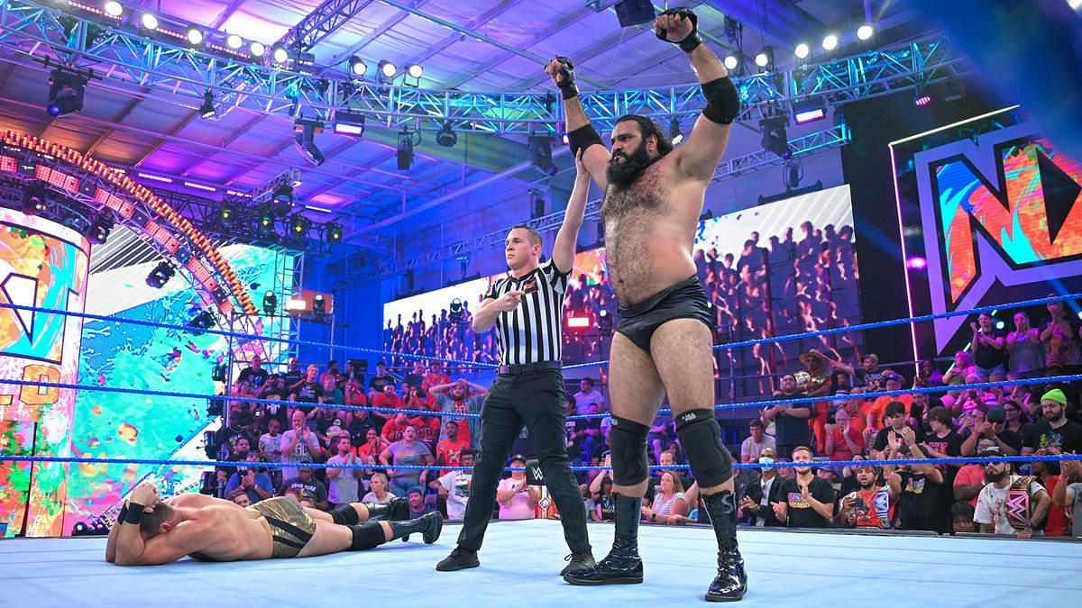 WWE NXT लाइव इवेंट में सौरव गुर्जर ने जीता अपना मुकाबला