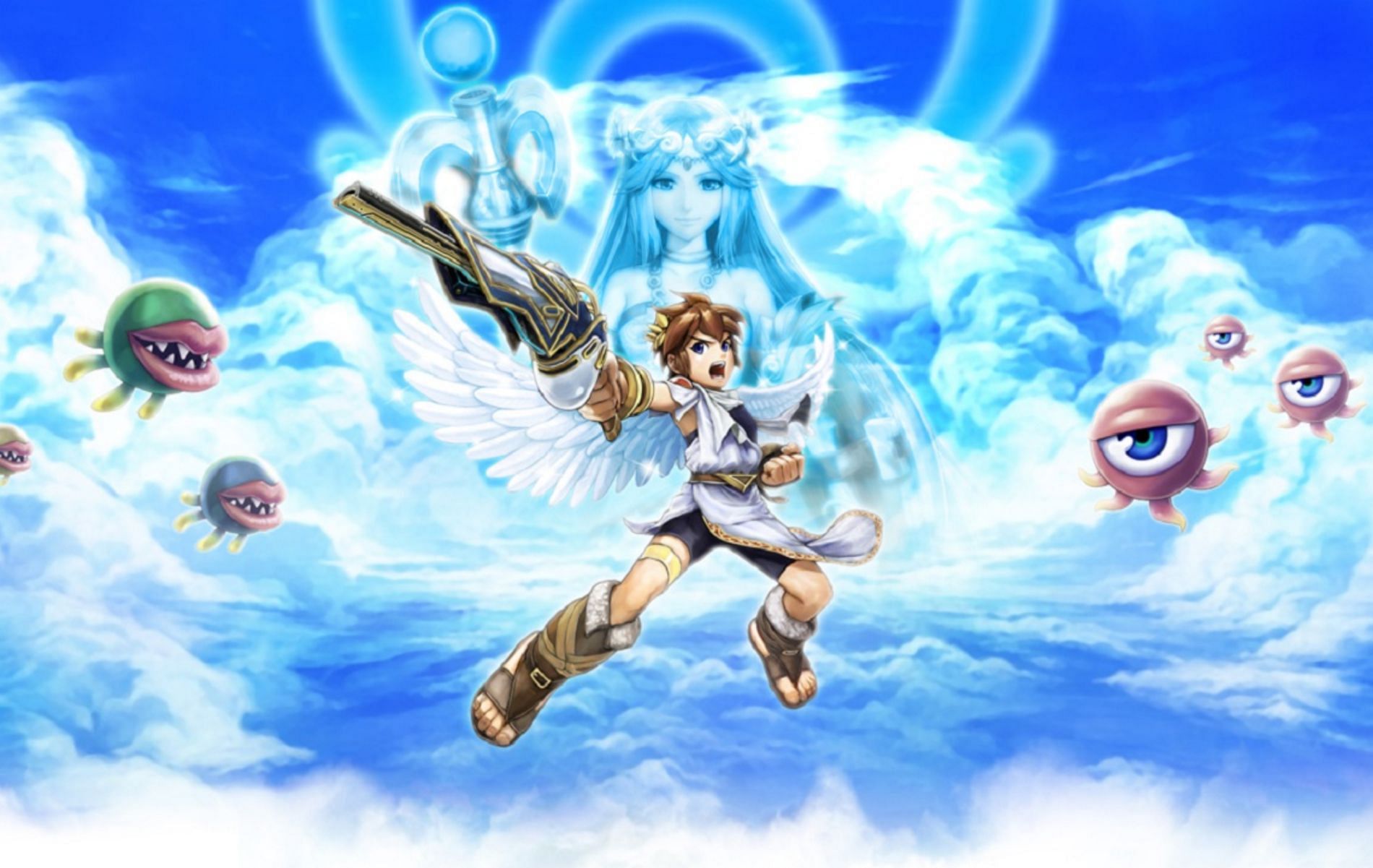 Kid Icarus: Uprising was not successful with its representation of mythology (Image via Kid Icarus: Uprising)