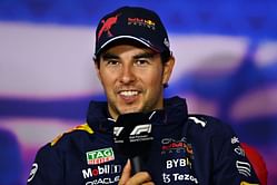 "It has been so long since we had a good fight" - Sergio Perez says he was 'ready' to be competing with Lewis Hamilton at 2022 F1 British GP