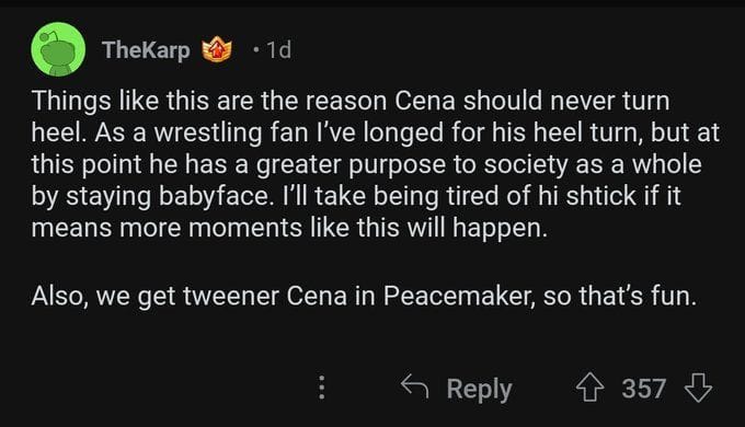 WWE Universe reacts to John Cena's heartwarming interaction with a fan